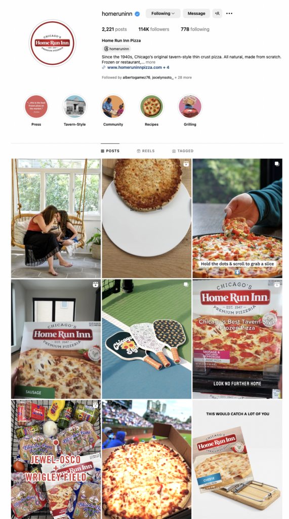Home Run Inn Feed